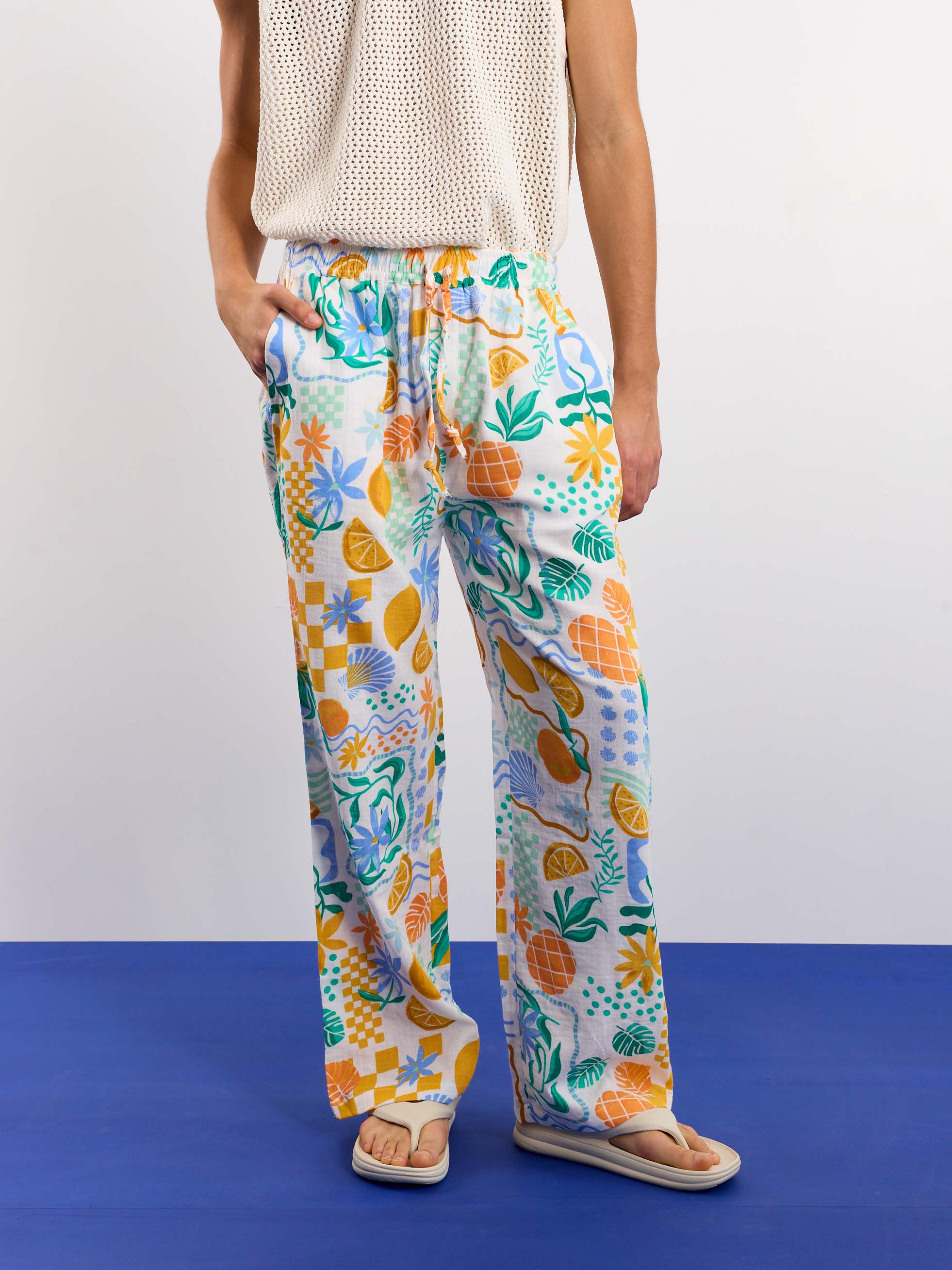 Tropicanna Gauze Pull-on Pants - Image 3