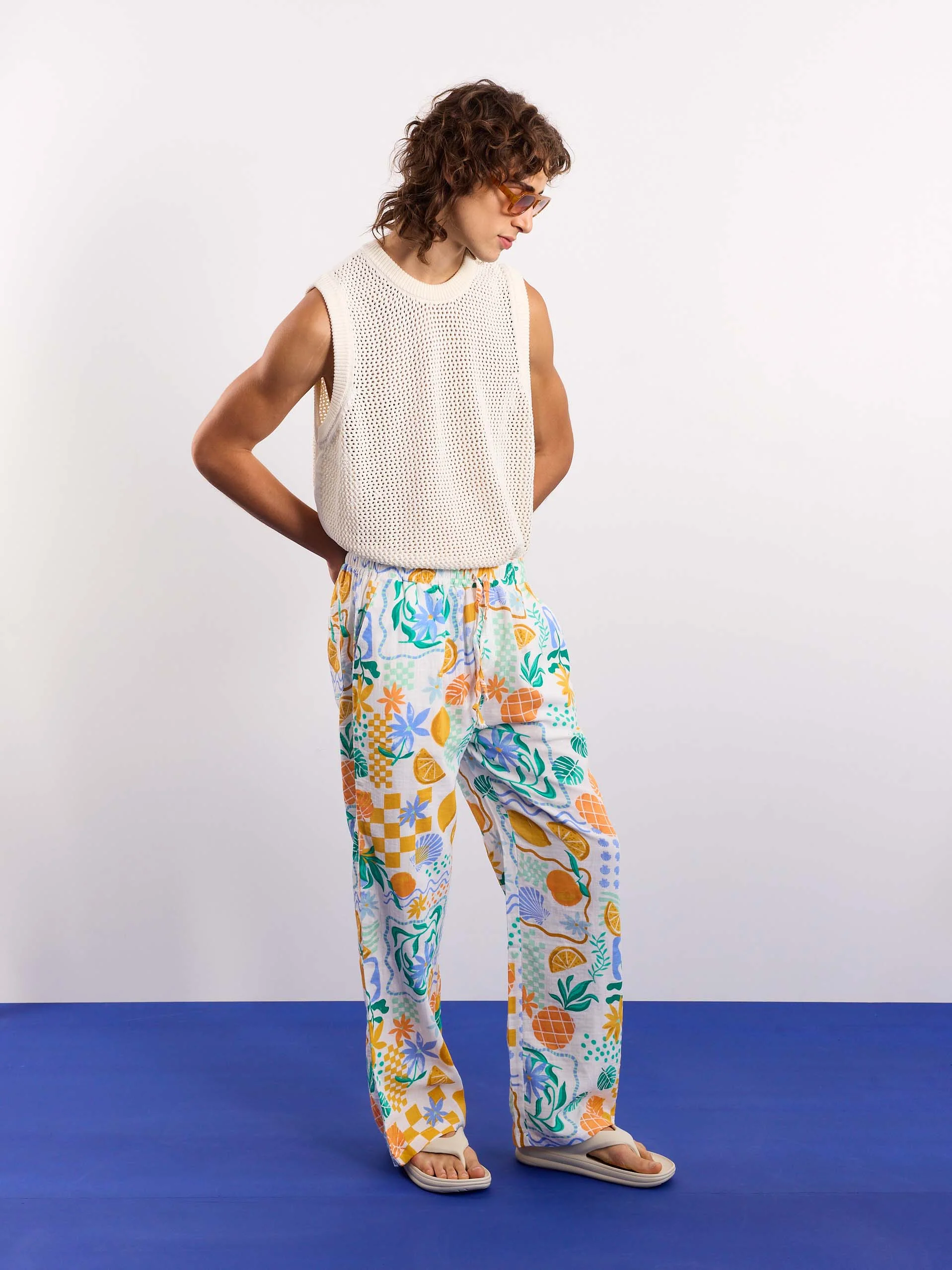 Tropicanna Gauze Pull-on Pants - Image 7