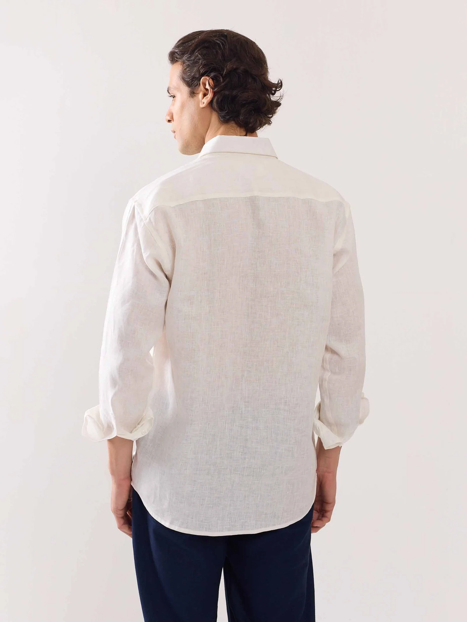 White Linen Shirt - Image 6