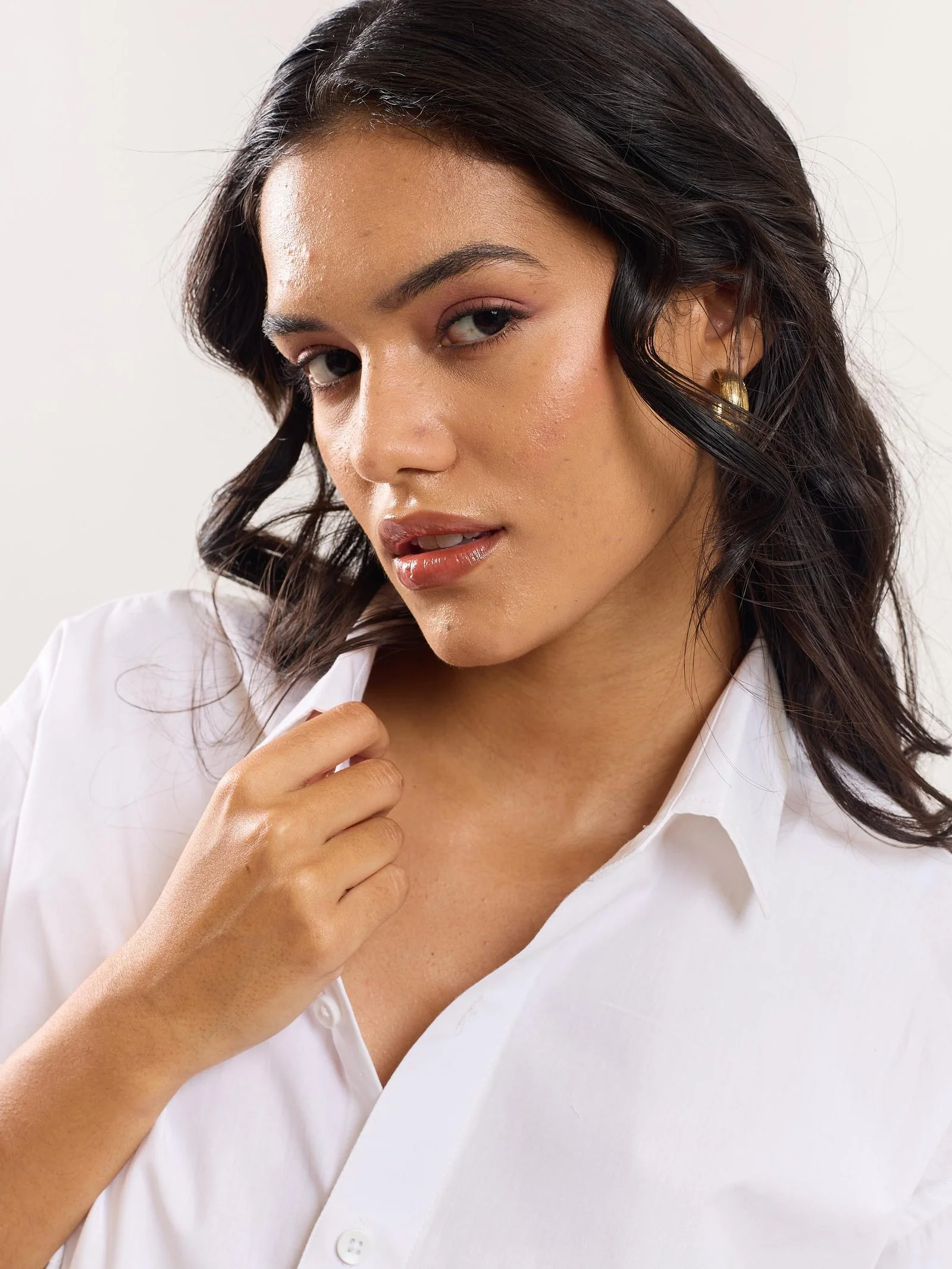 White Poplin Shirt - Image 7