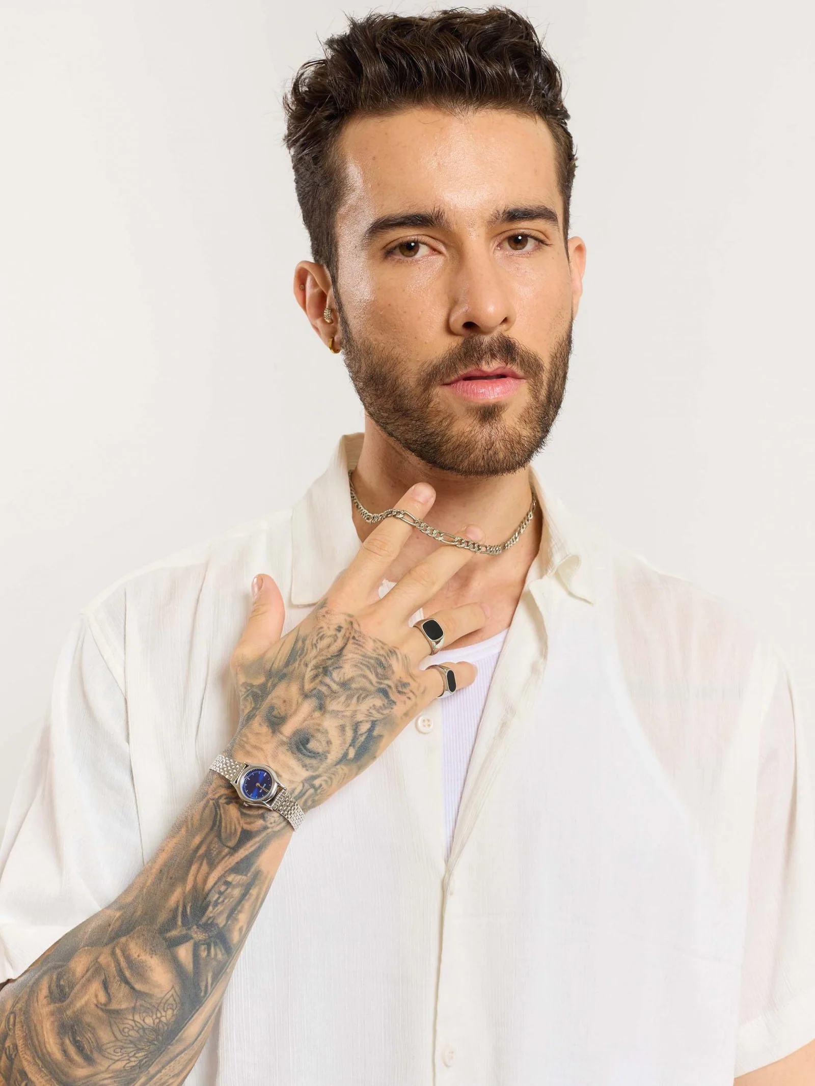 White Wrinkled Shirt - Image 3